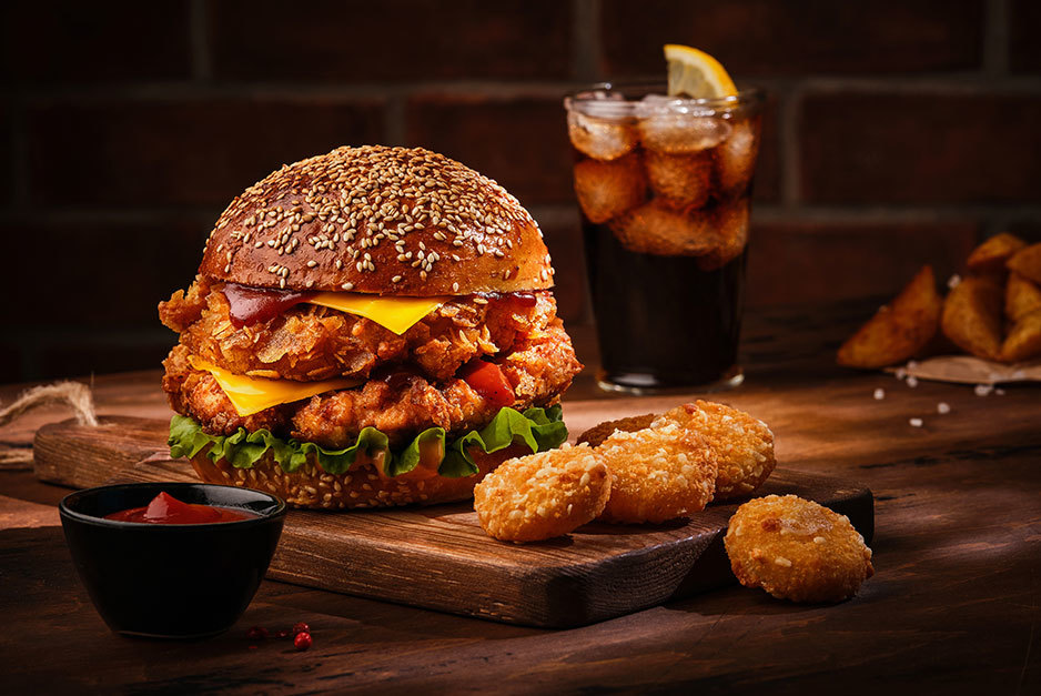 Order chicken burgers online from Perico Peri Peri Chicken and Pizzas